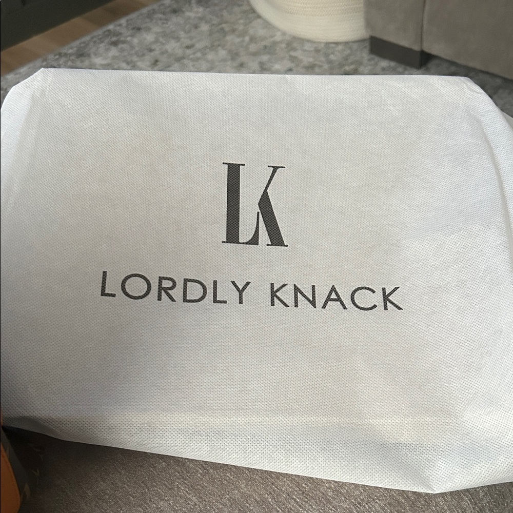 Source Unknown Brown And Tan Monogram Shoulder Bag - image 2